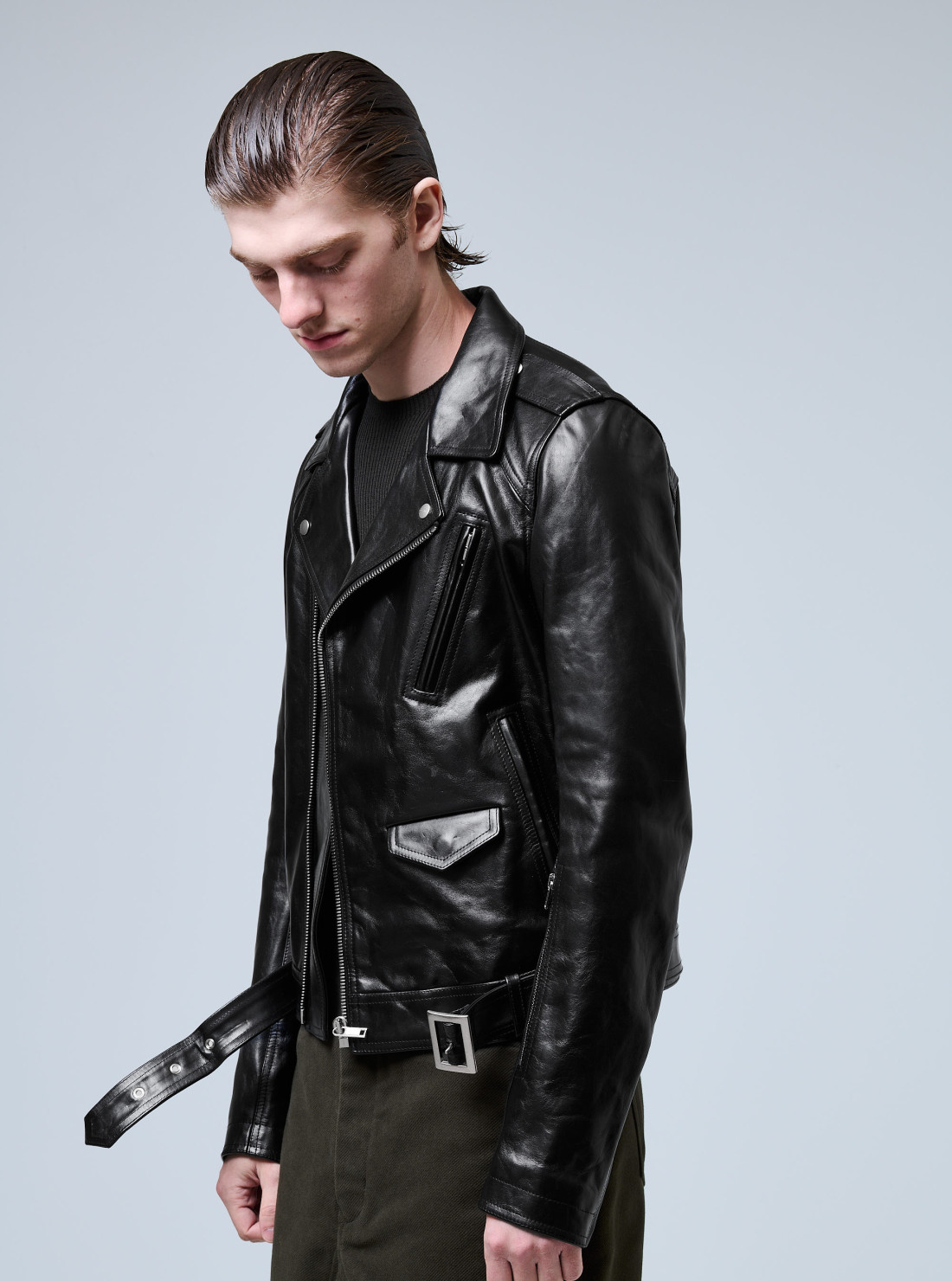 Veste en cuir Lukes