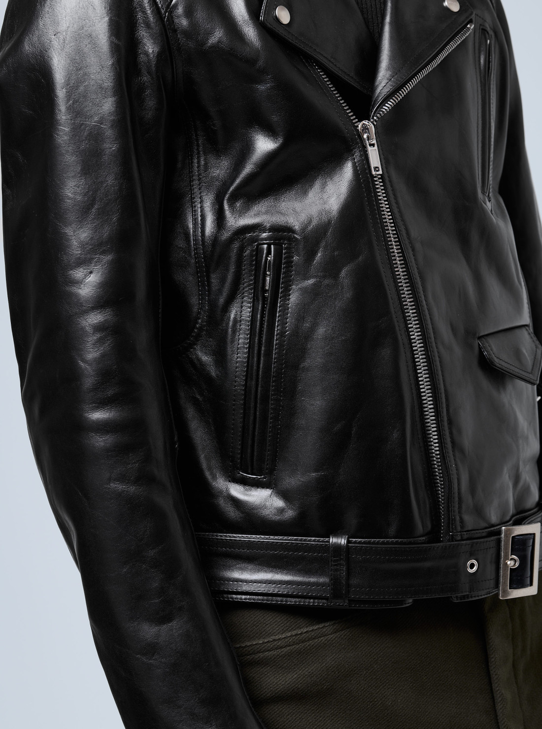 Veste en cuir Lukes