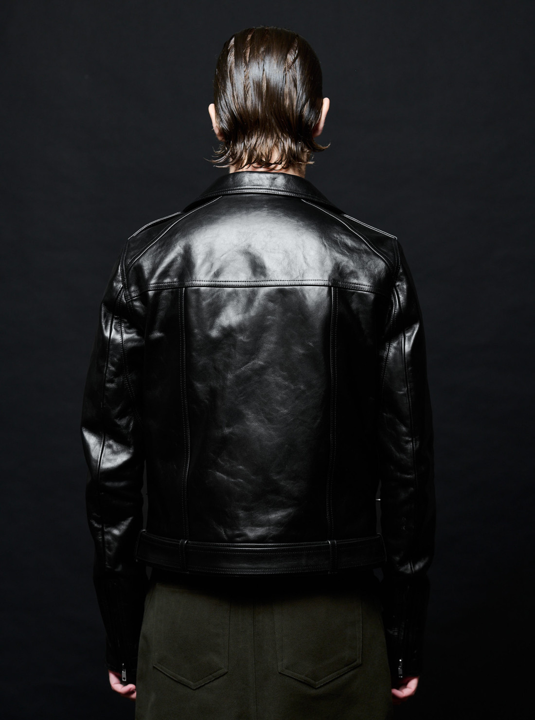 Veste en cuir Lukes