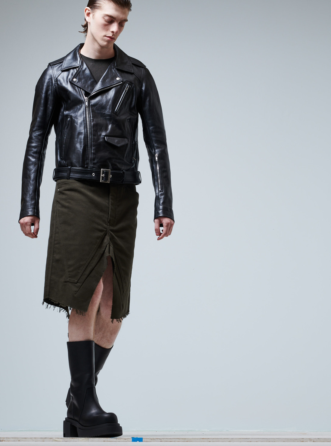 Veste en cuir Lukes
