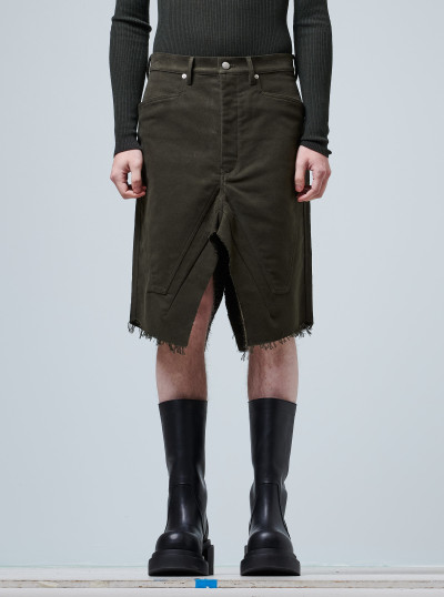 Woven Slivered Skirt