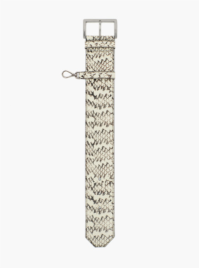Printed Calf leather strap
