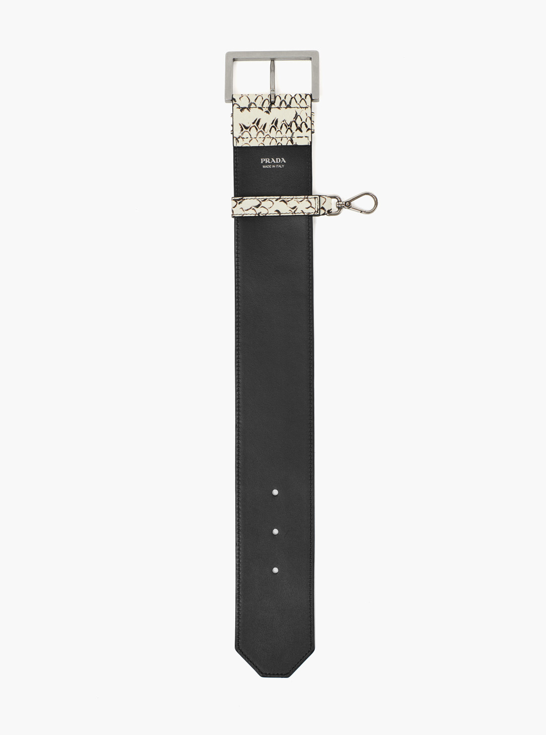 Printed Calf leather strap