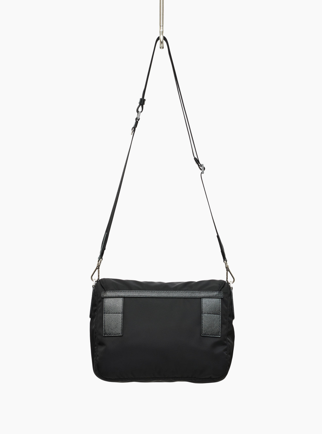 PRADA SPORTS BLACK RED LOGO NYLON SHOULDER BAG – Rich Archive