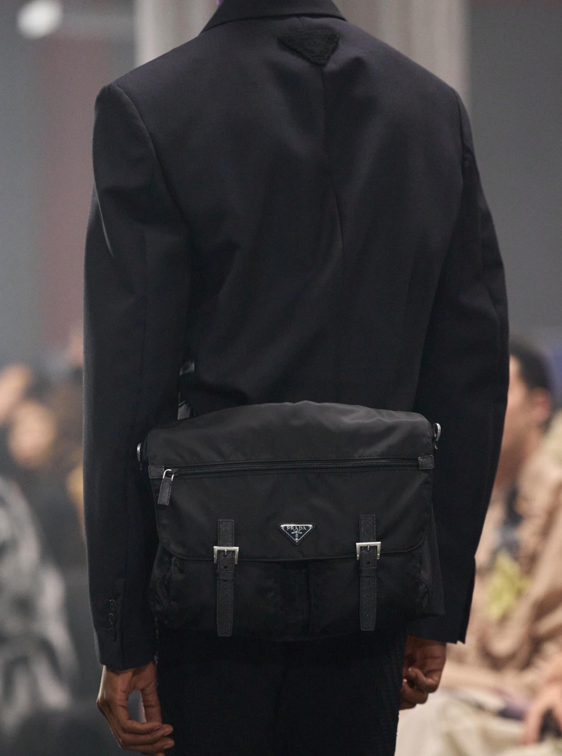Sac porté épaule en Re-Nylon