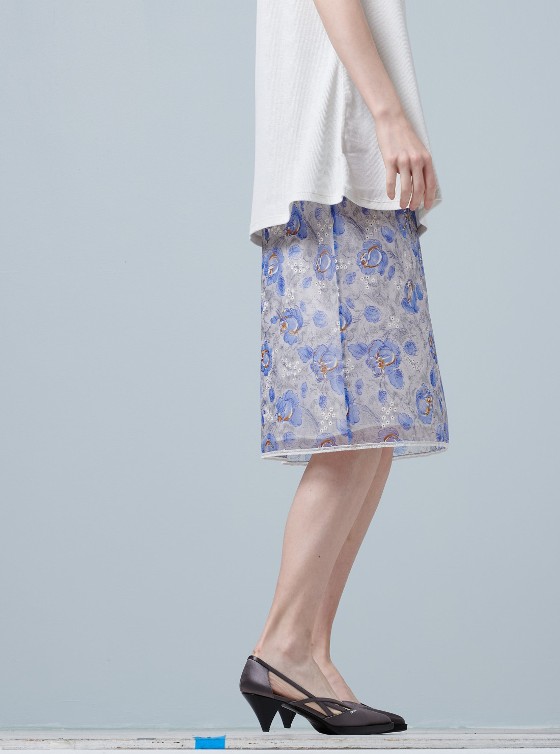 Skirt With Mother Of Pearl