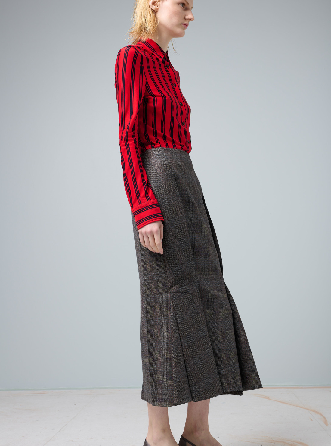 Pleated skirt