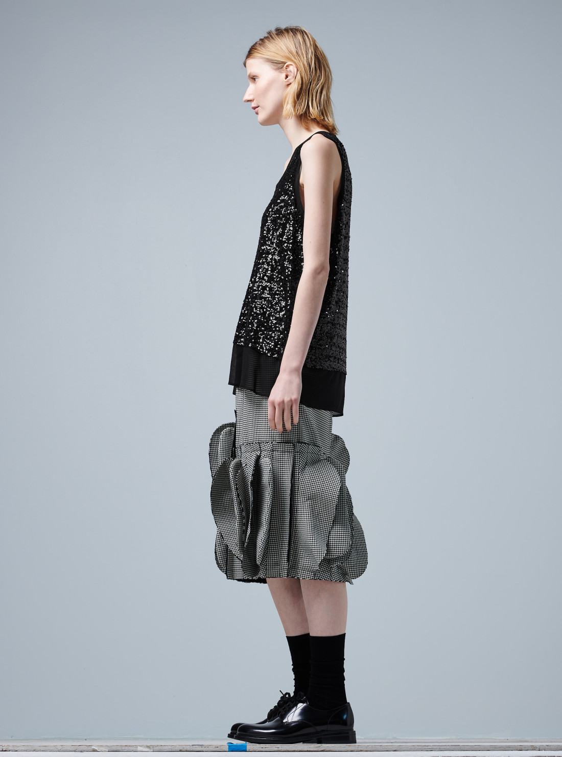 Asymmetrical skirt