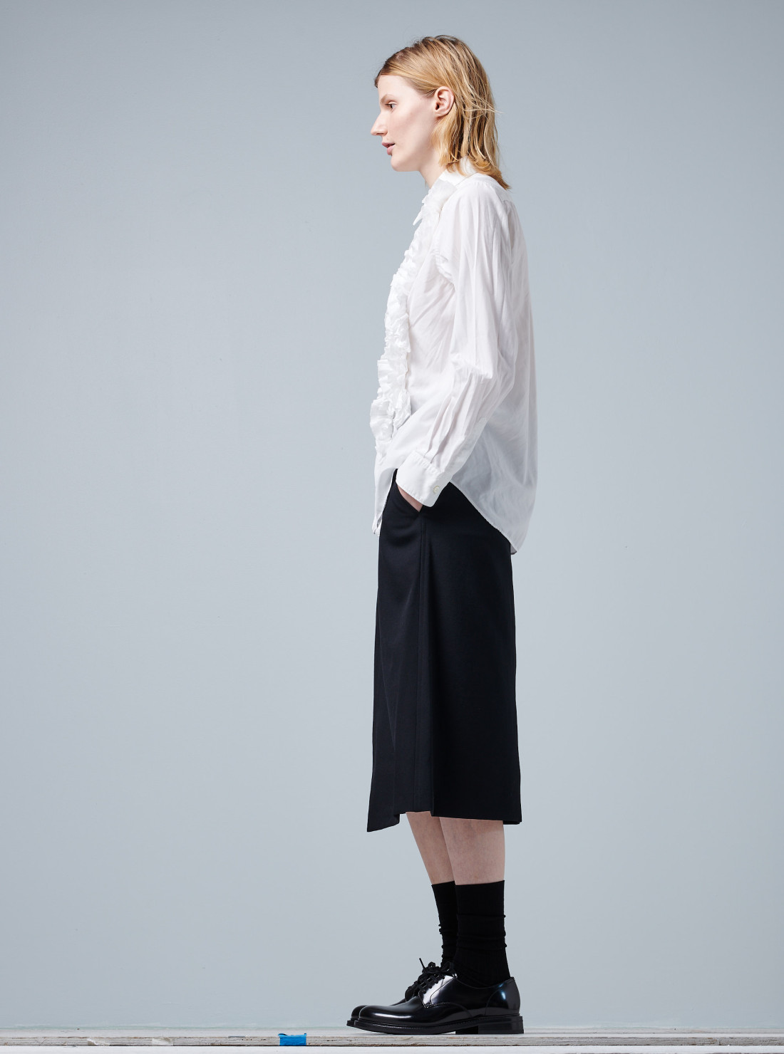Chemise à volants