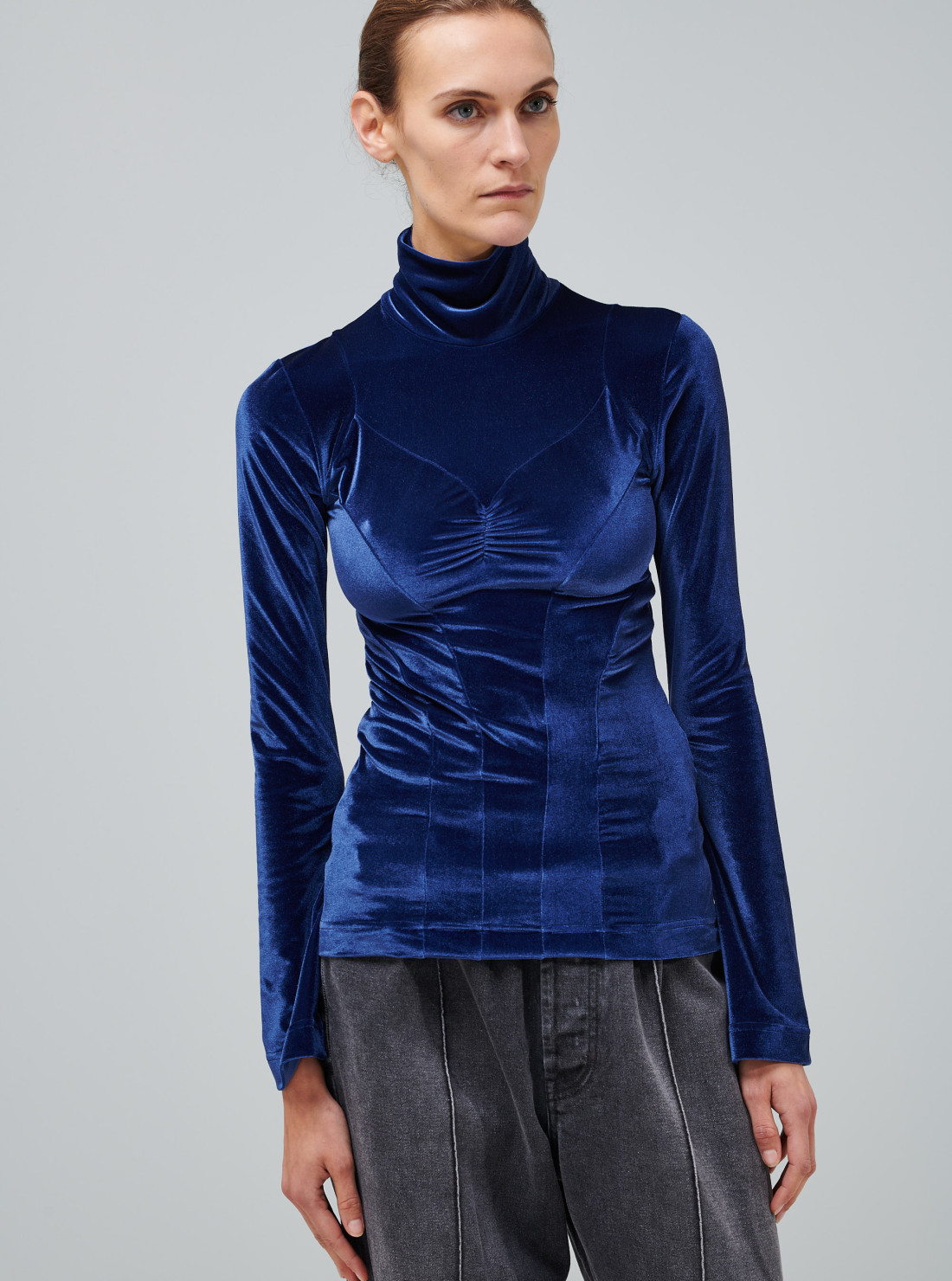 High Neck Top Justaucorps