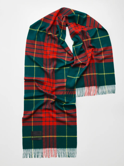 Queen Scarf / Tartan rouge 2