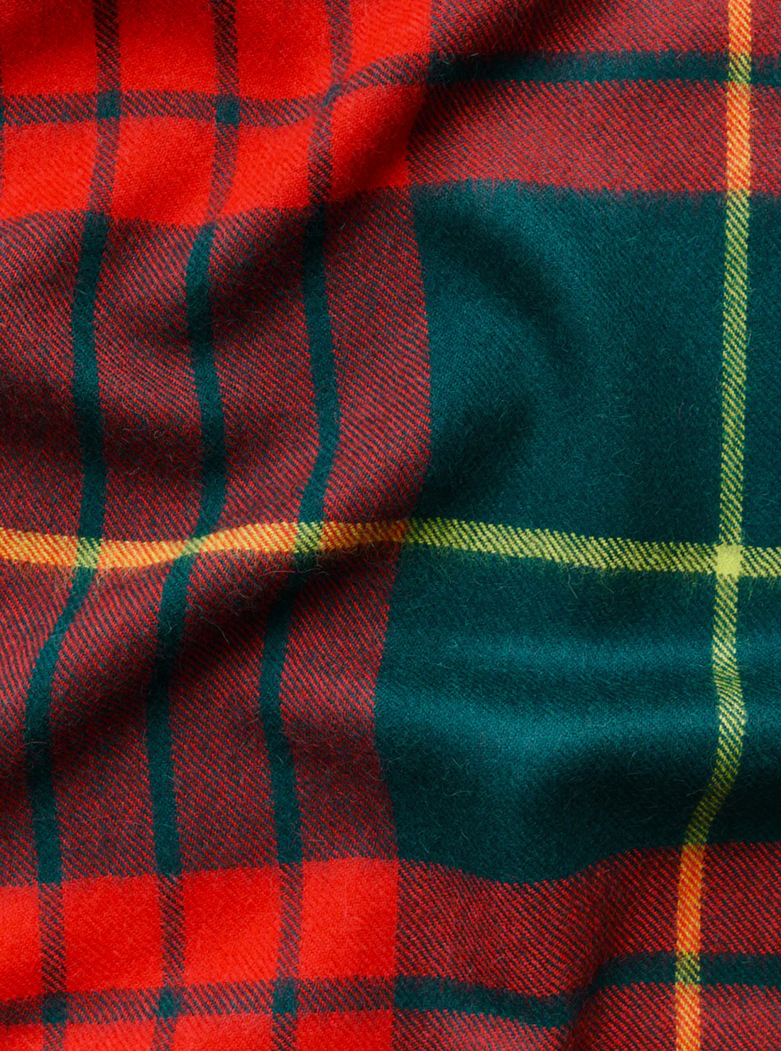 Queen Scarf / red tartan