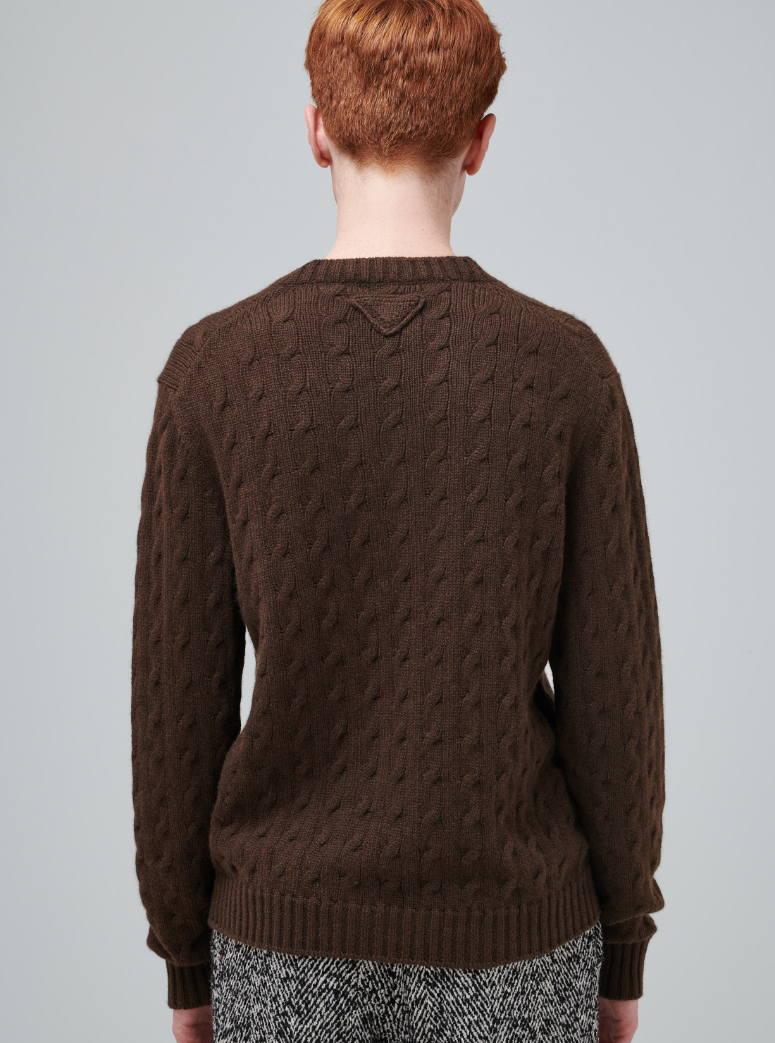 Pull col V en cachemire