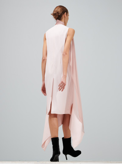 Open Back Chiffon Dress 2
