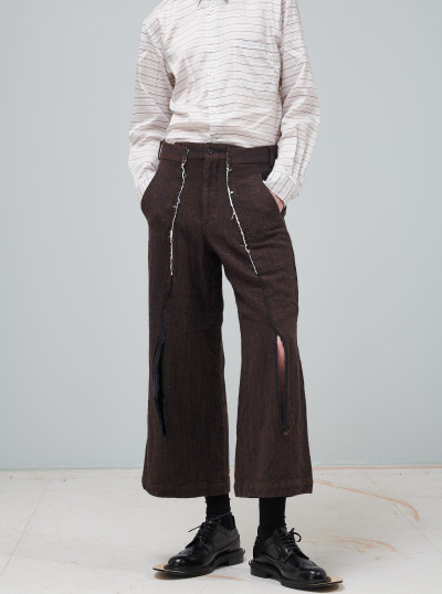 Dead Stock UK Police P/C Twill Pleated Front Trousers made by Turner V –  Vinson House