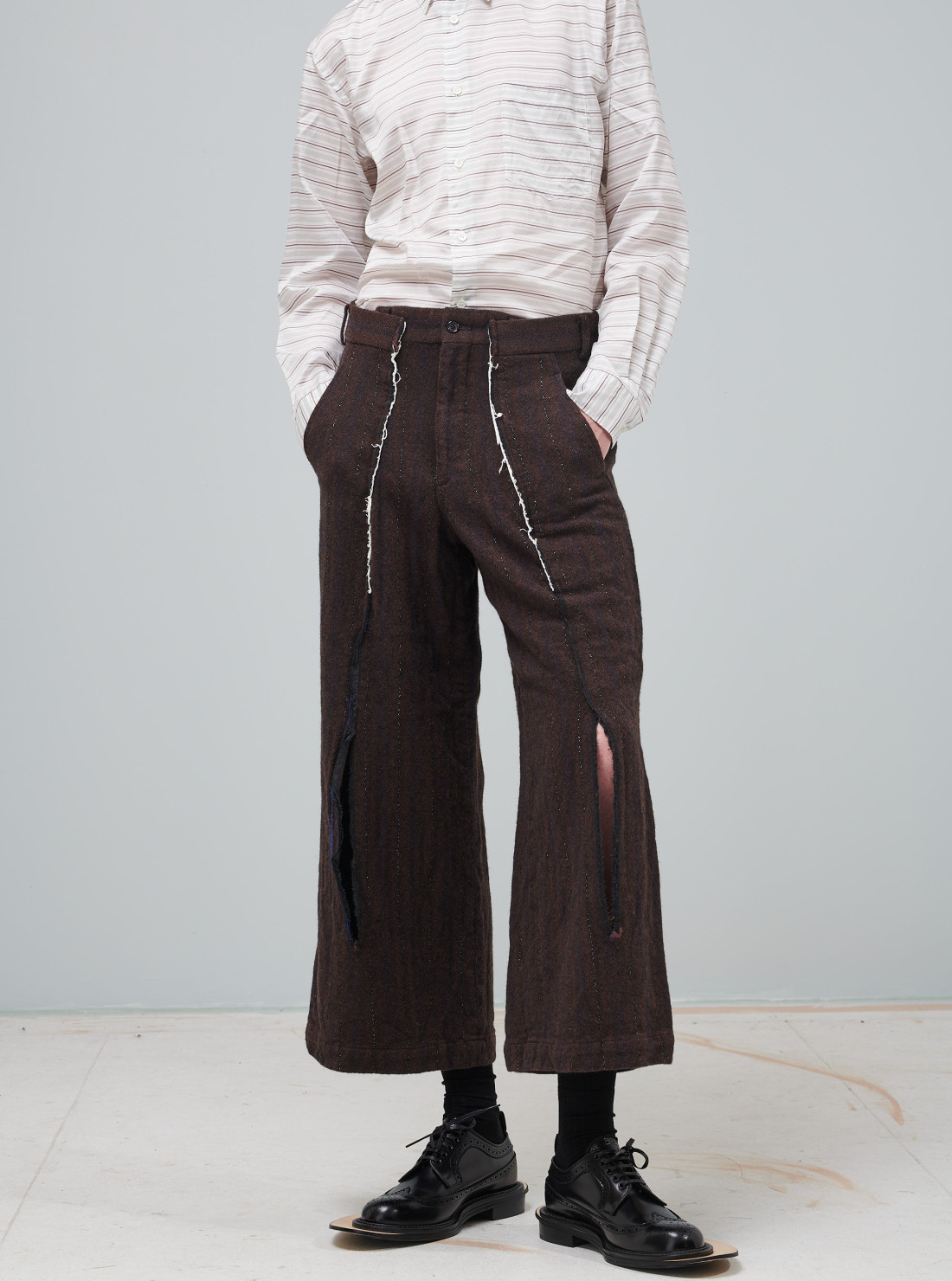 Pantalon rayé