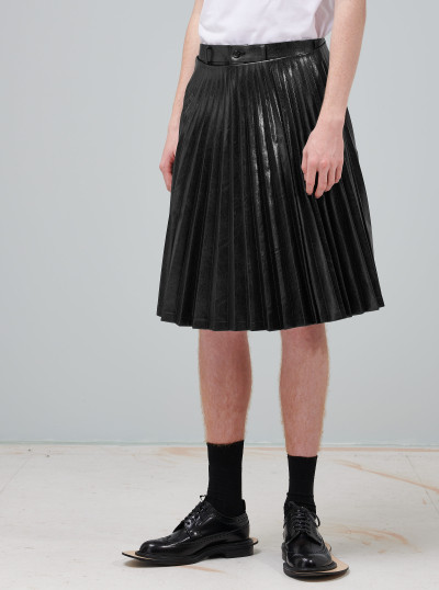 Short jupe plissée