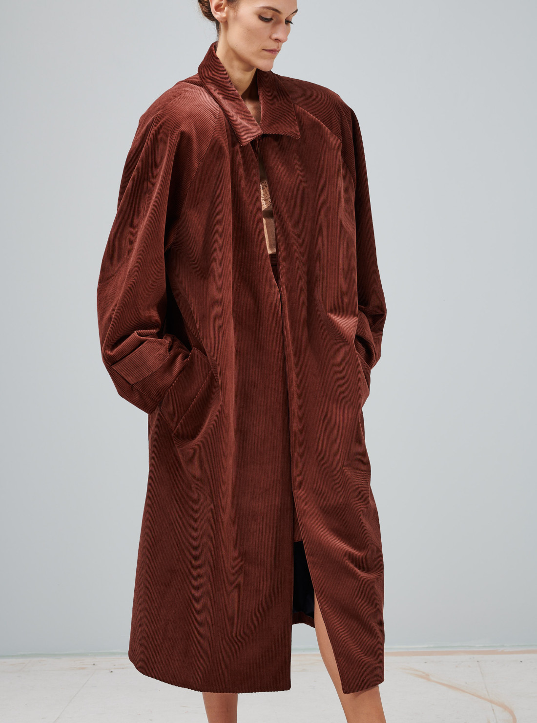 Manteau en velours