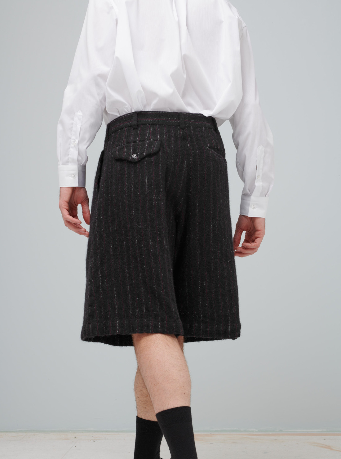 Short rayé