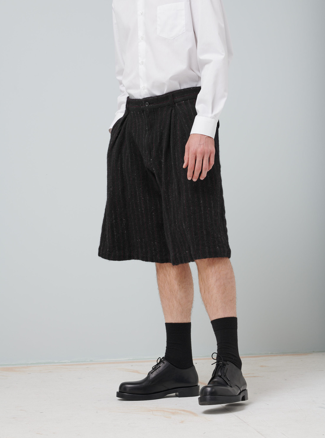 Short rayé