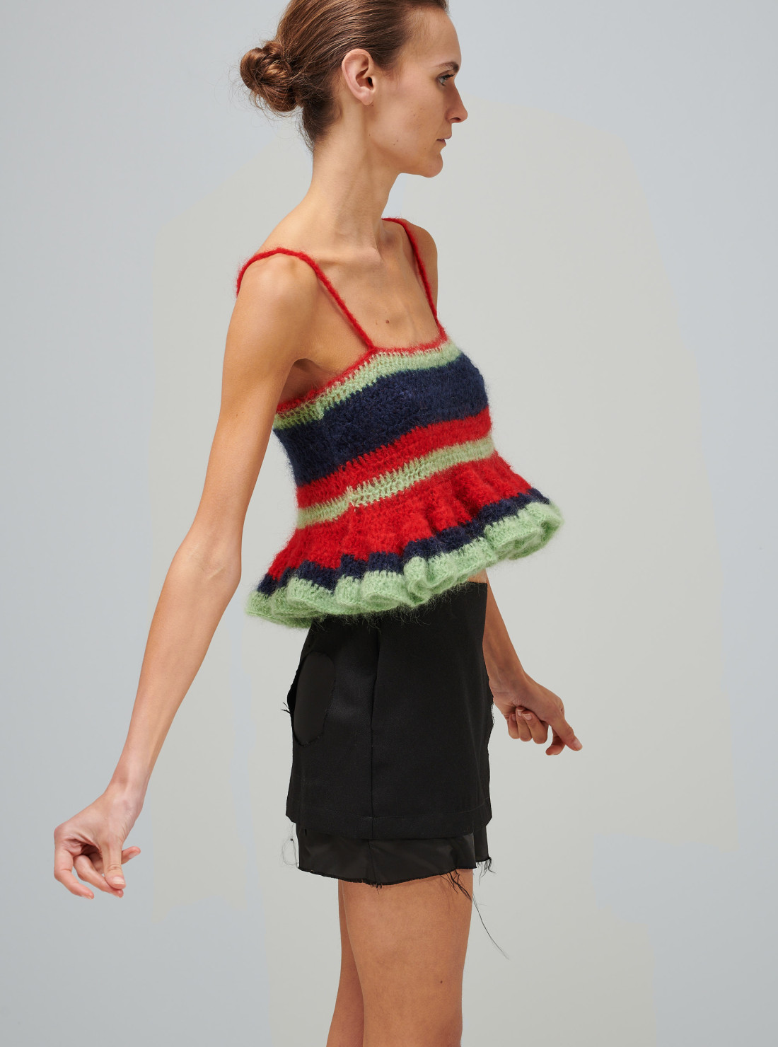 Haut yaya en crochet