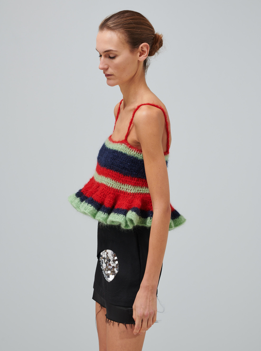 Haut yaya en crochet