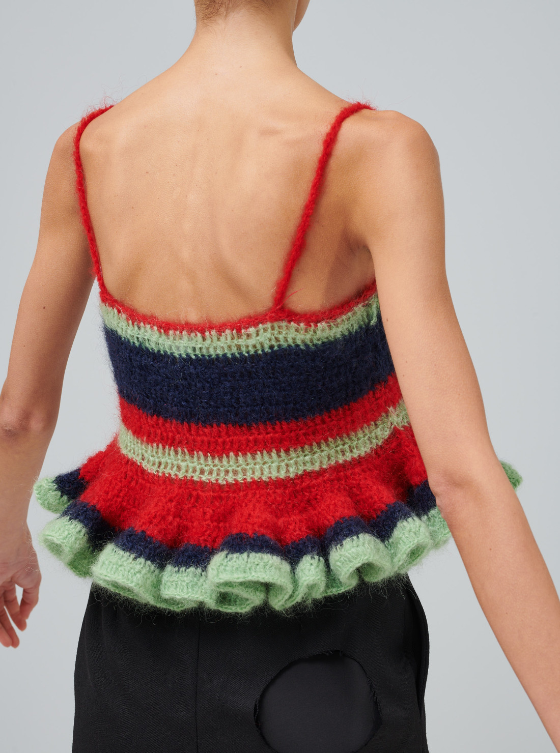 Haut yaya en crochet