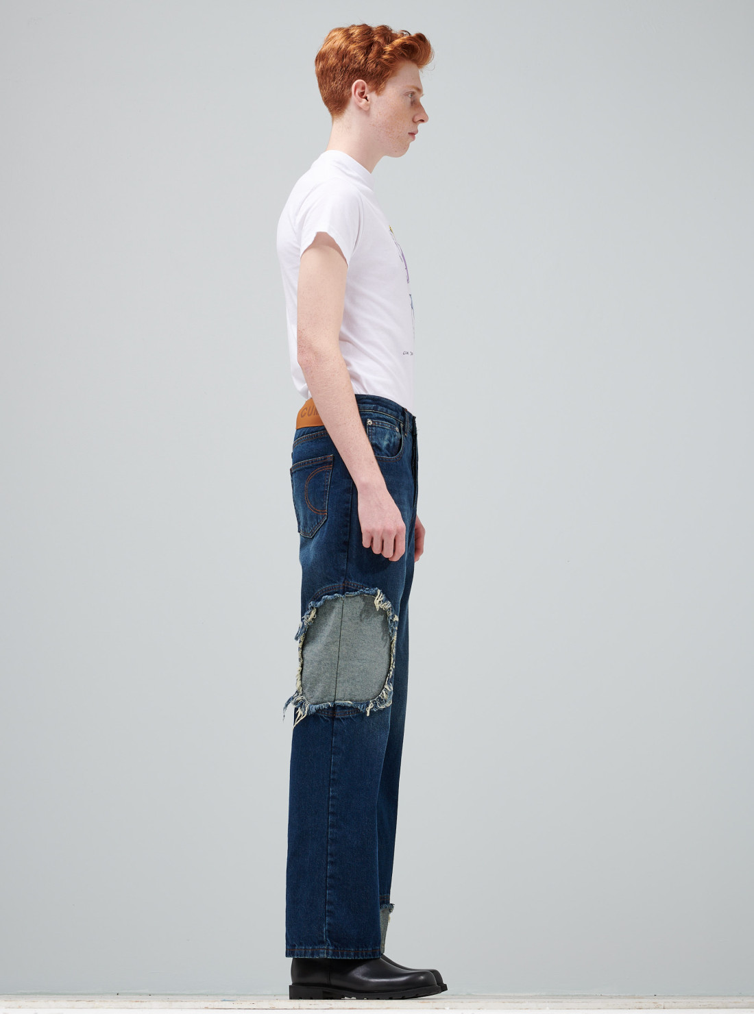 Circle Window Jeans