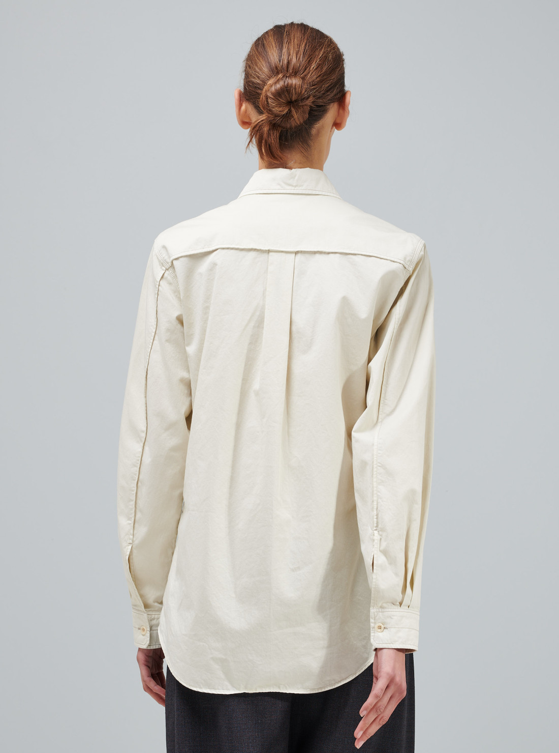 Chemise froncée