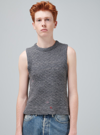 Sleeveless sweater