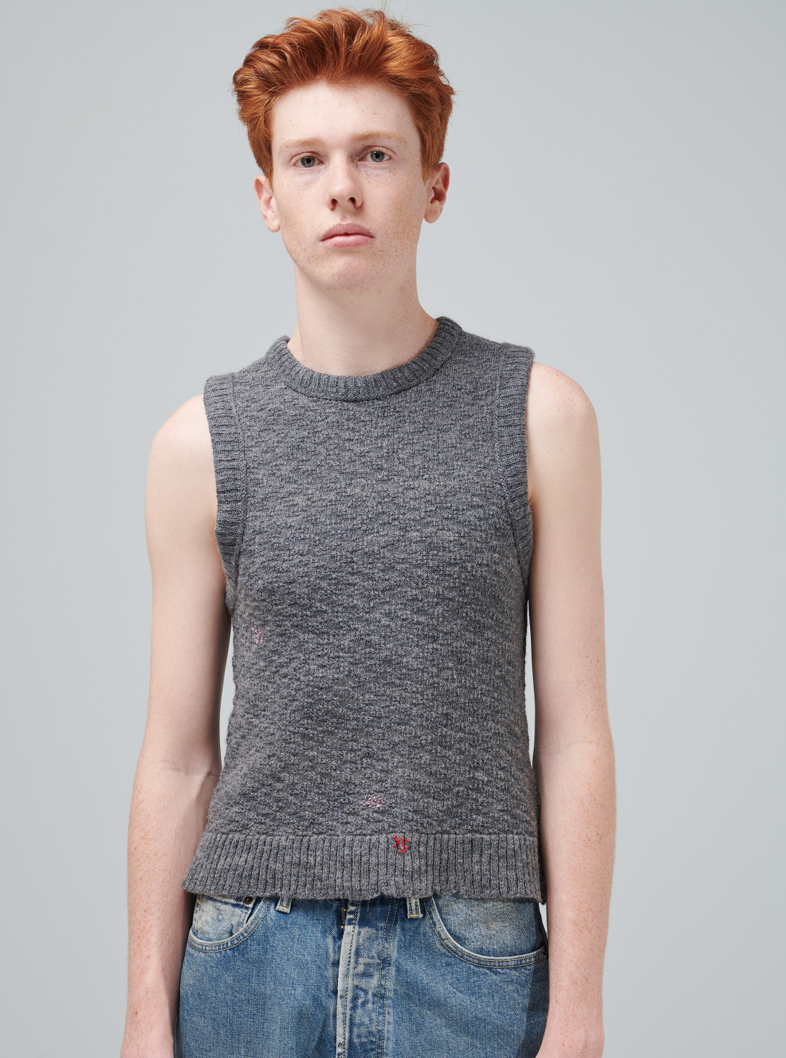 Pull sans manches