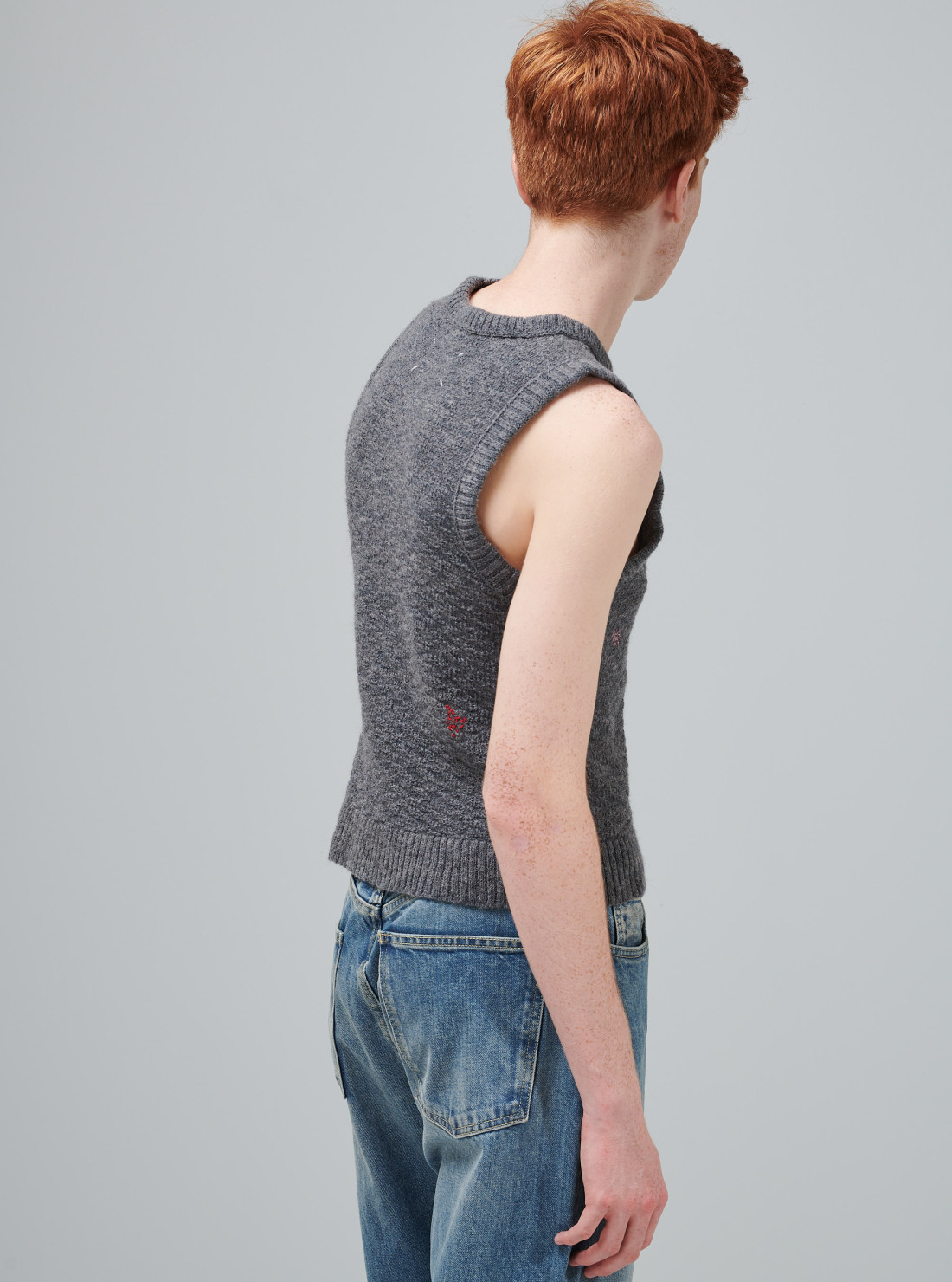 Sleeveless sweater