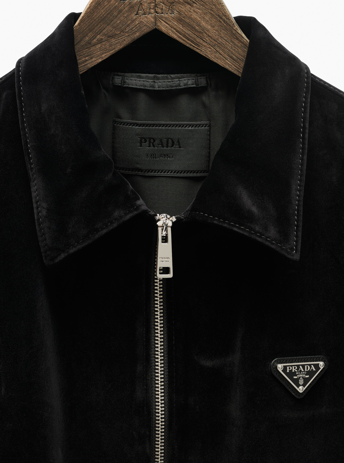 Blouson en velours de coton