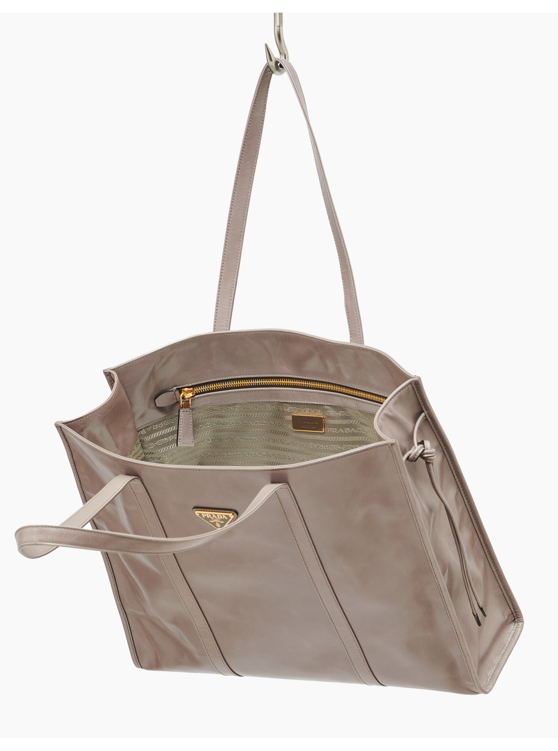 Grand cabas en cuir