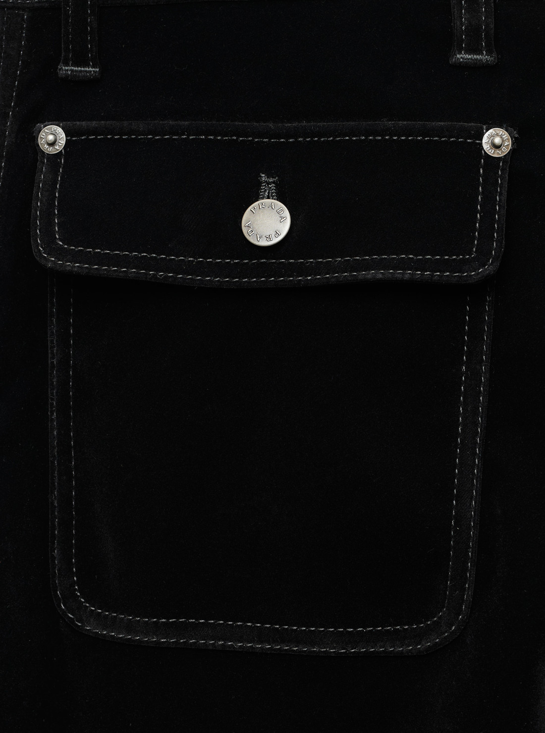 Pantalon en denim velours
