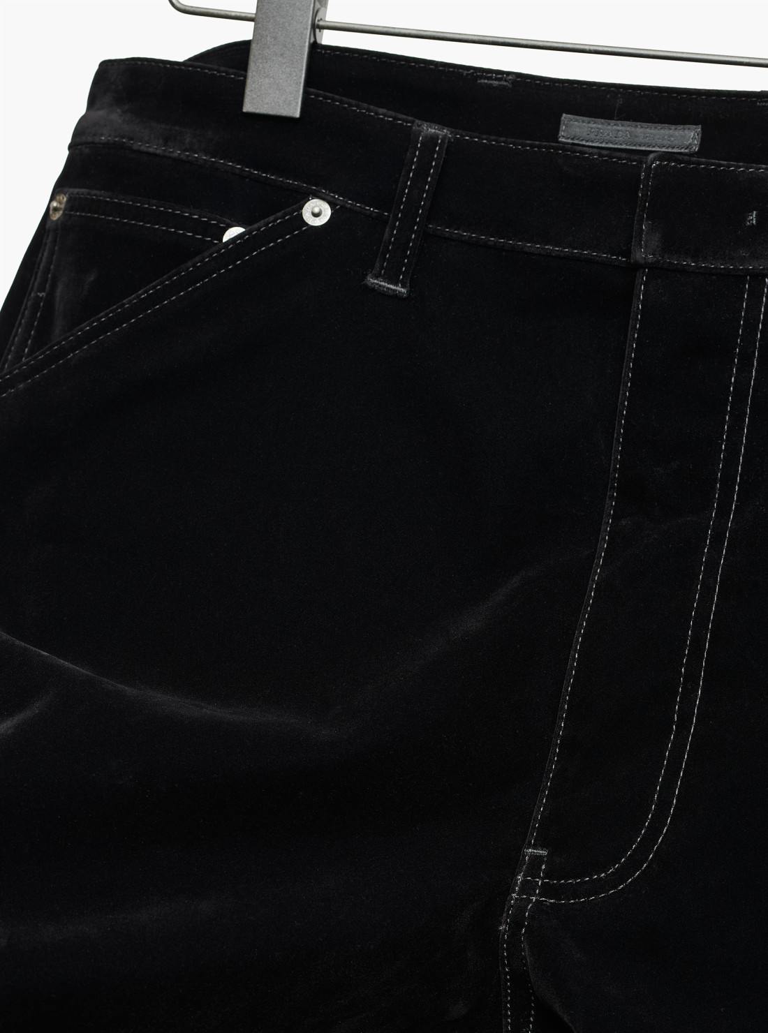 Pantalon en denim velours