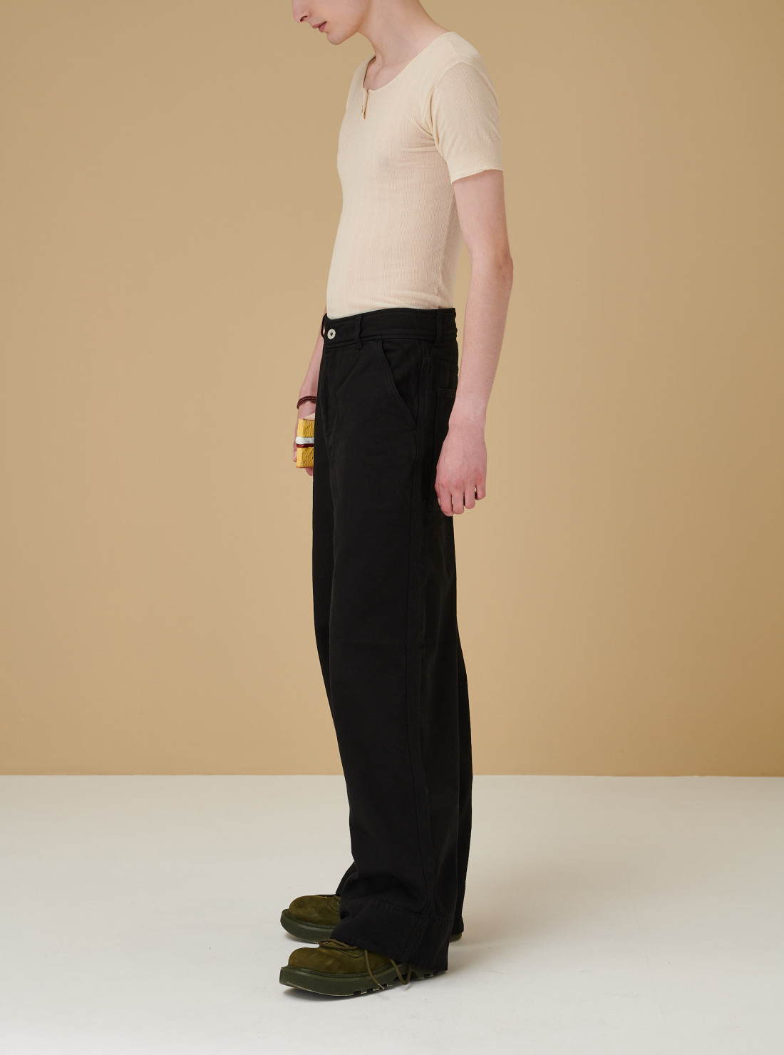 High Waist Wide Leg Trousers