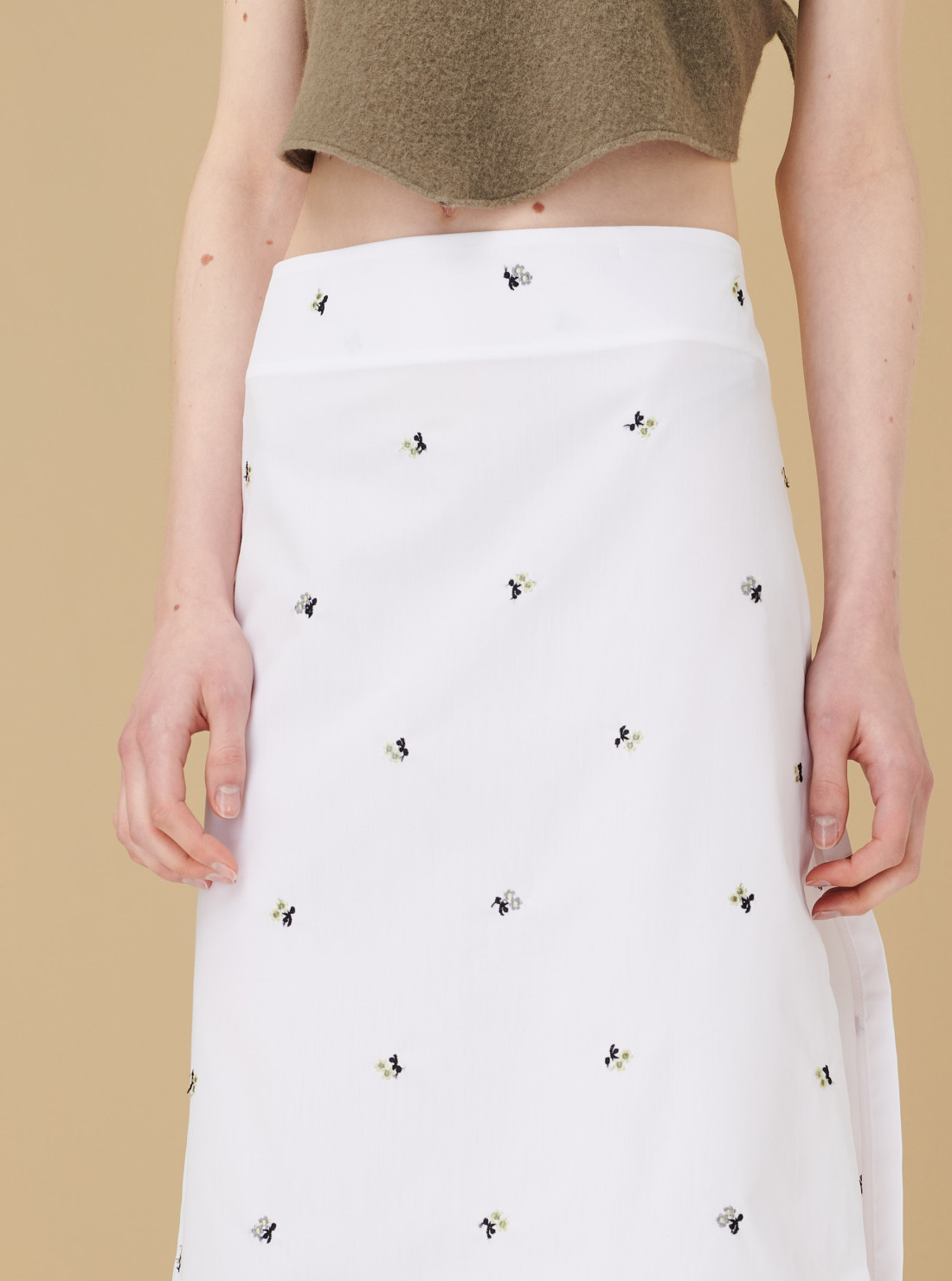 Embroidered Skirt
