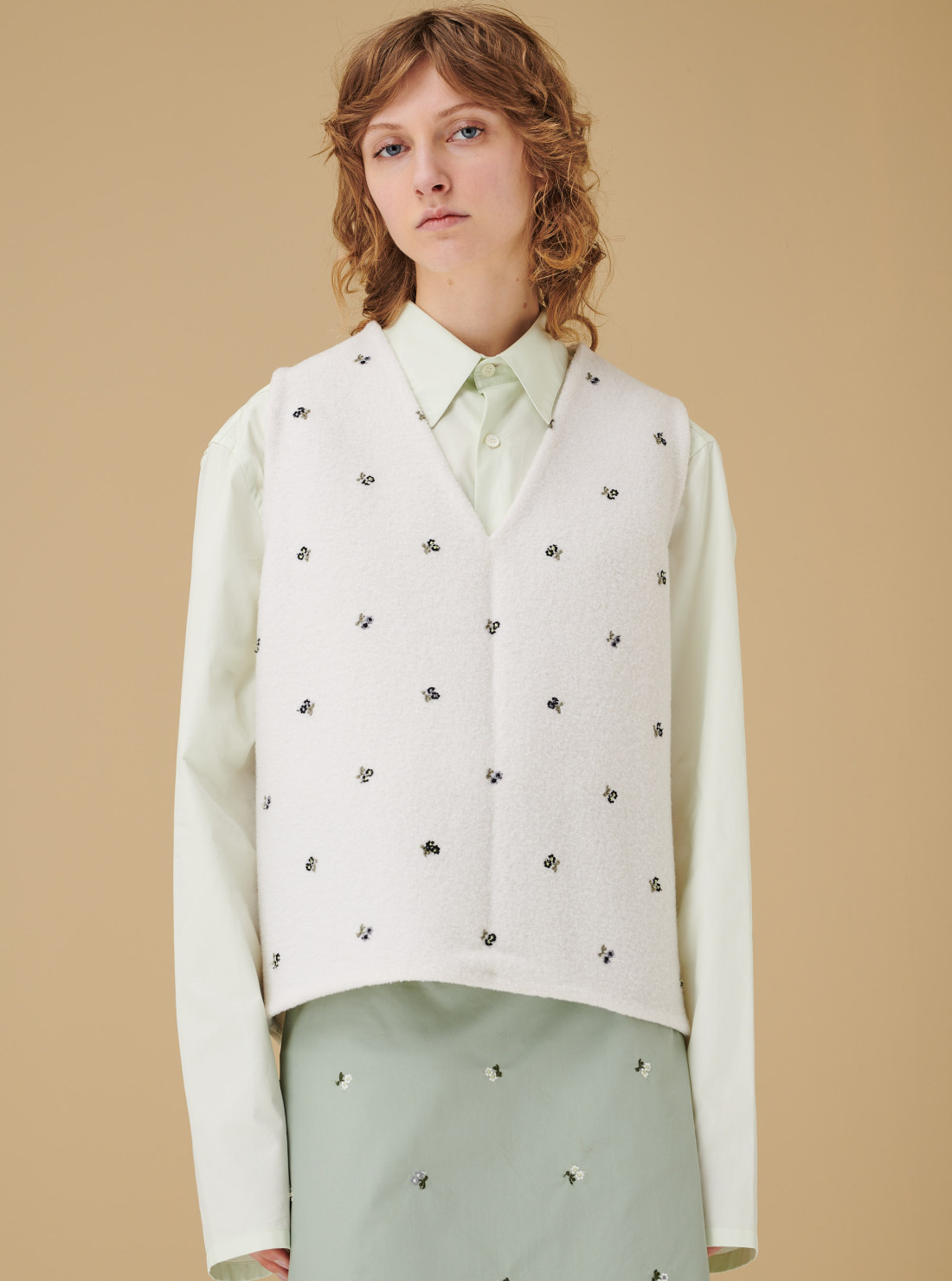 Embroidered Walker Top