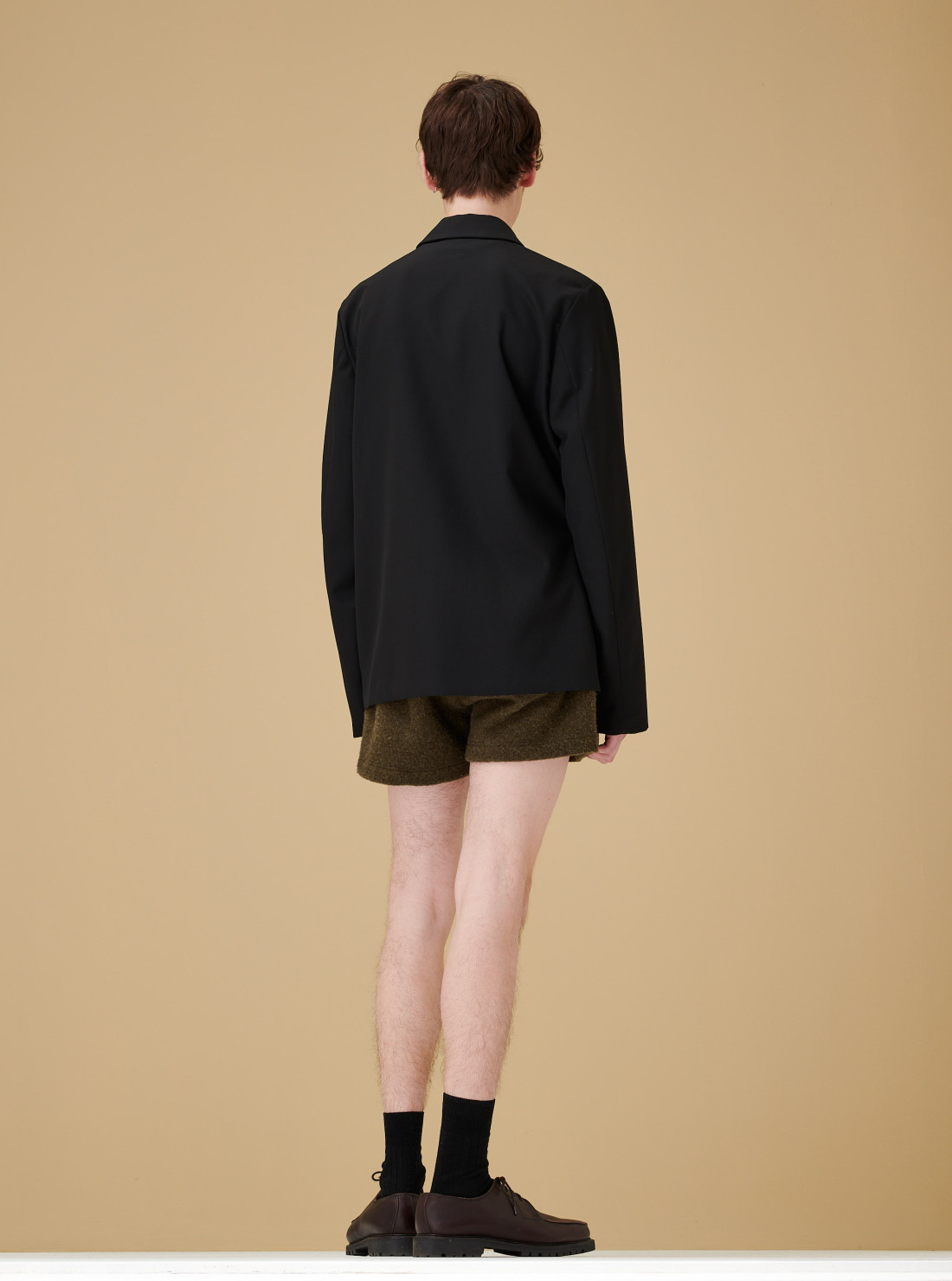 Veste en laine fluide