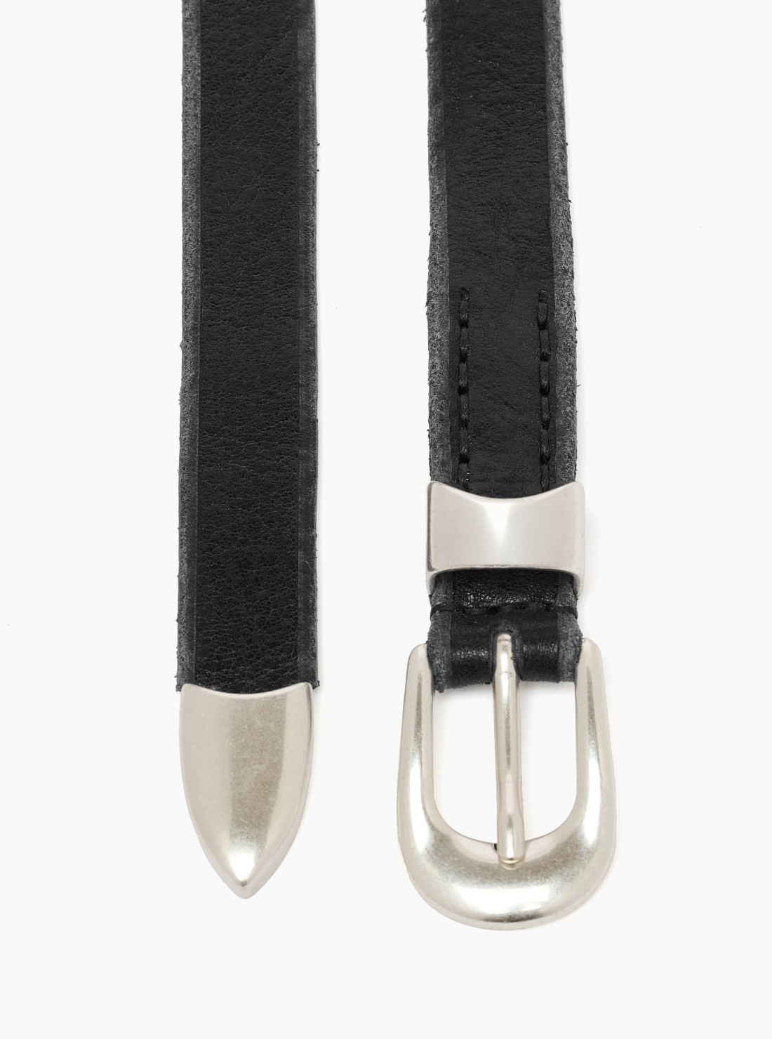 Leather belt