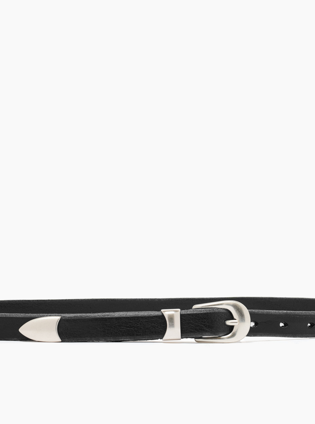 Leather belt