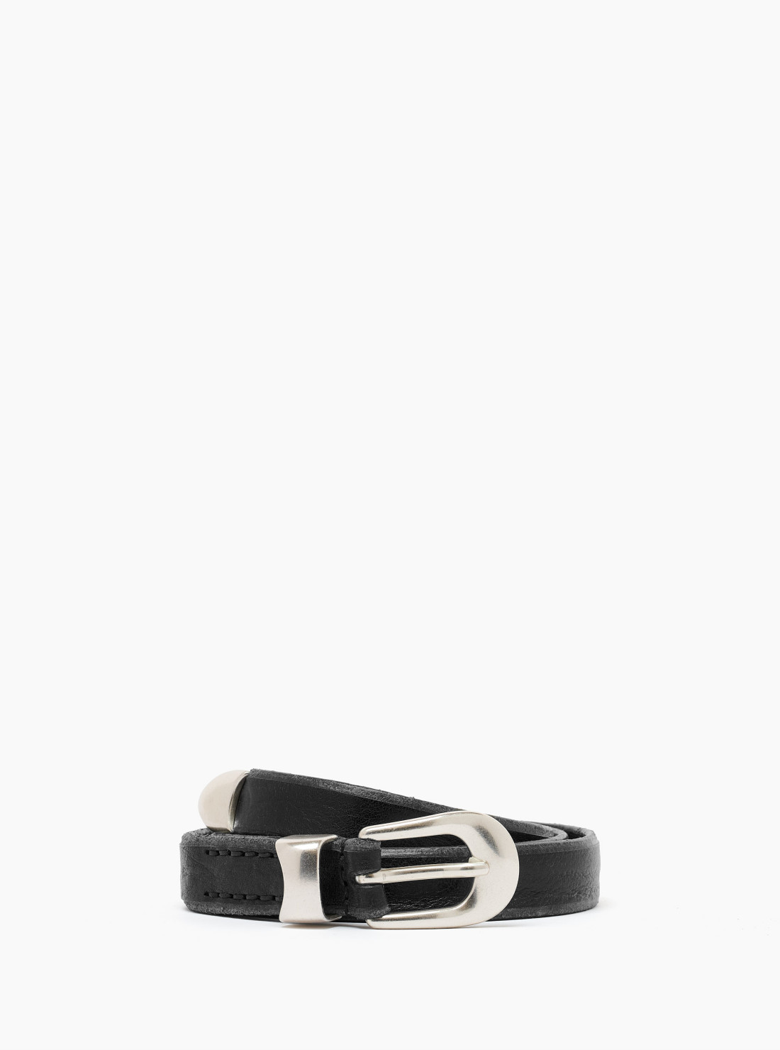 Leather belt