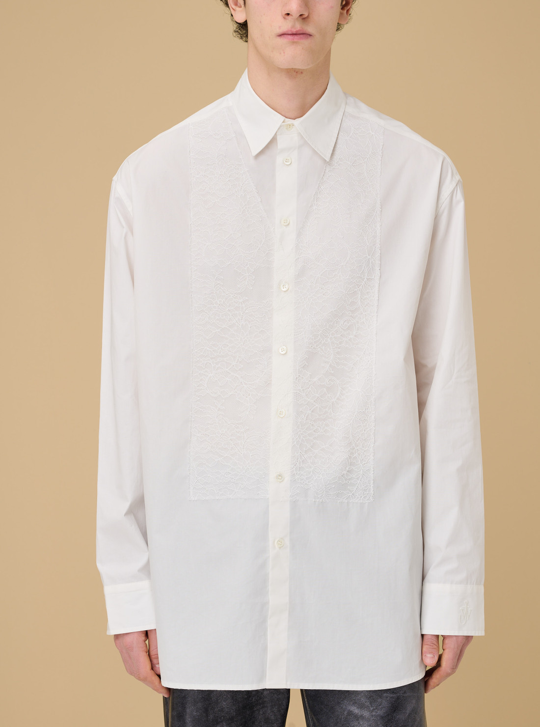 Chemise à dentelle