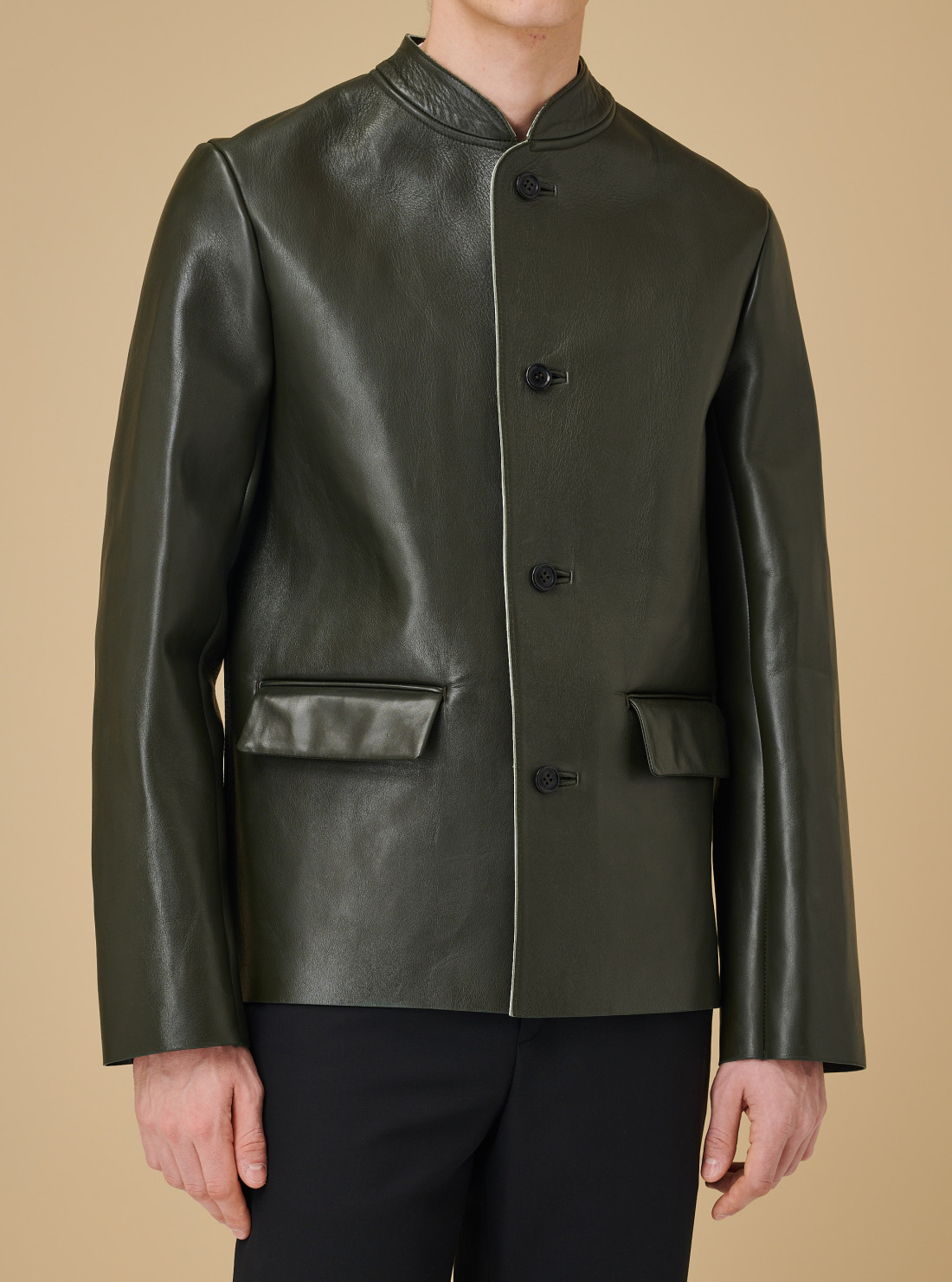Veste en cuir