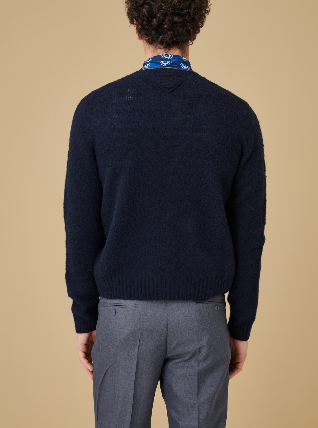 Cardigan en laine shetland