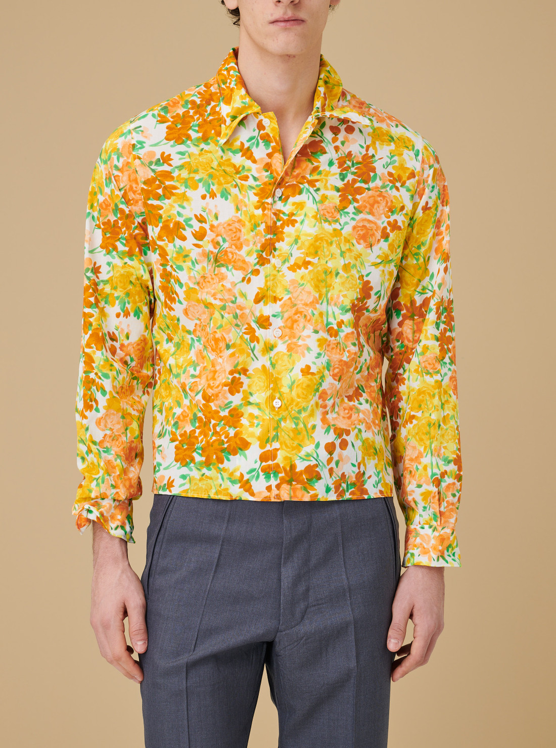 printed cotton shirt