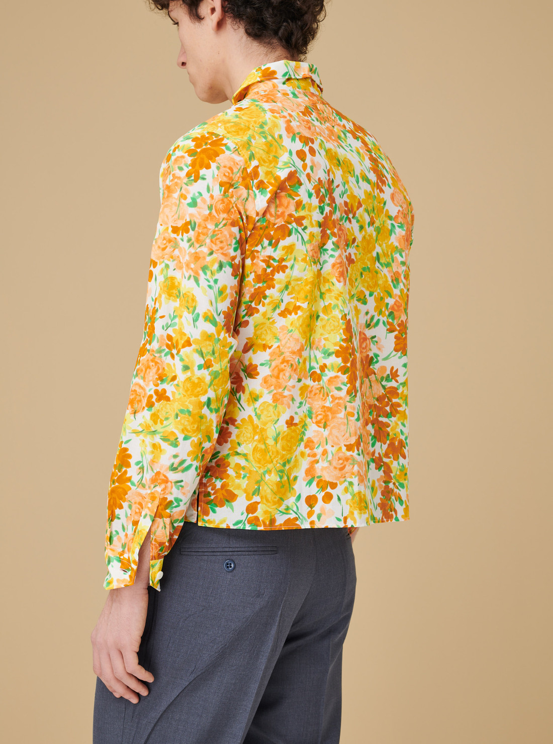 Chemise imprimée à fleurs
