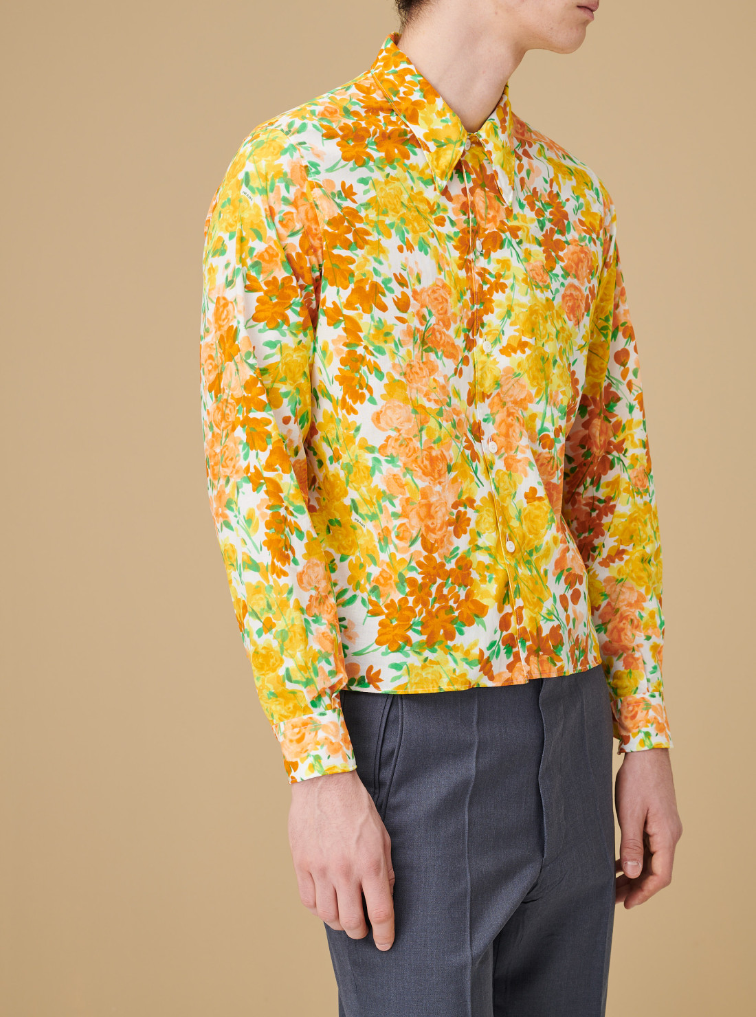printed cotton shirt