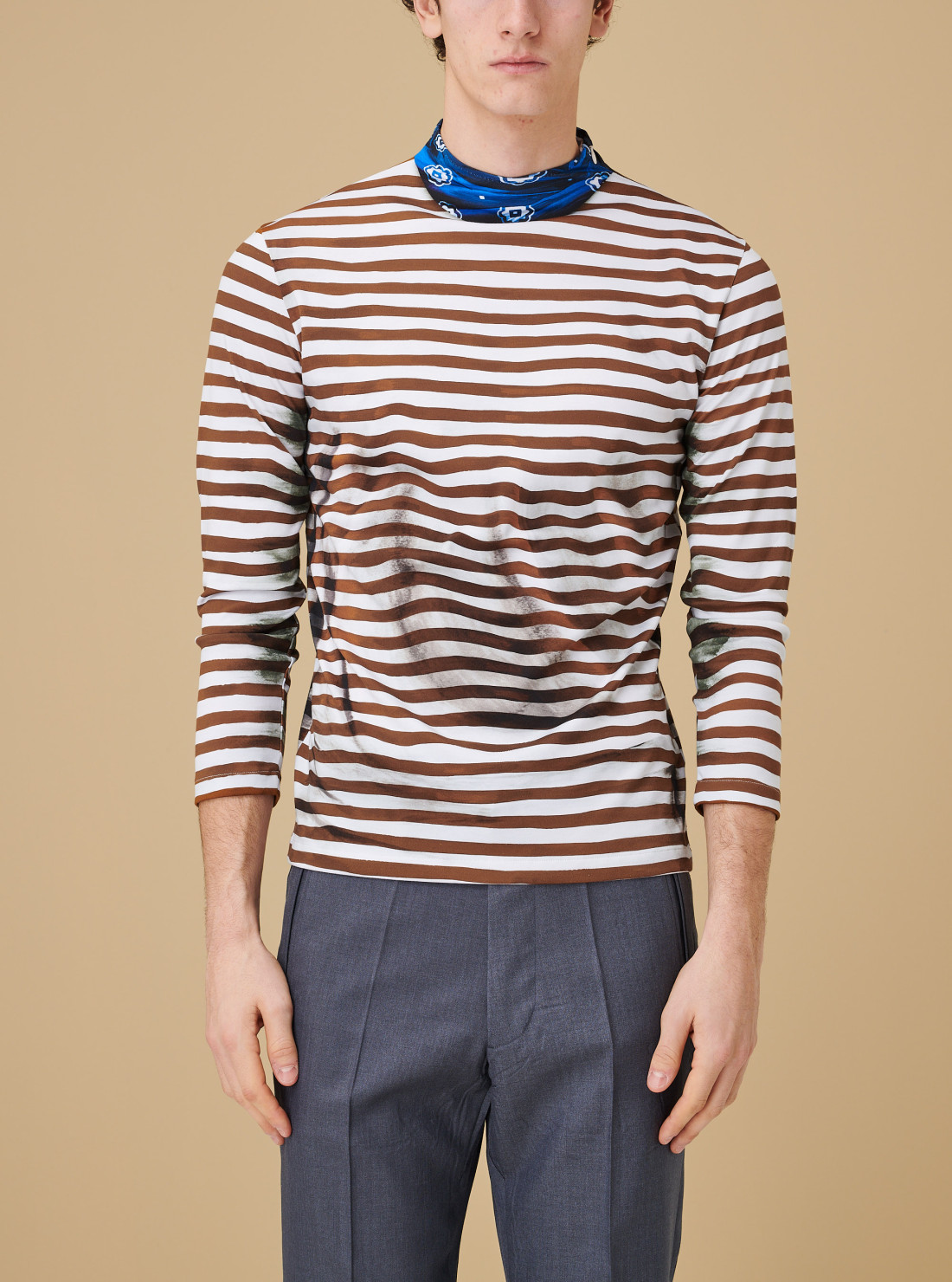 Cotton turtleneck sweater